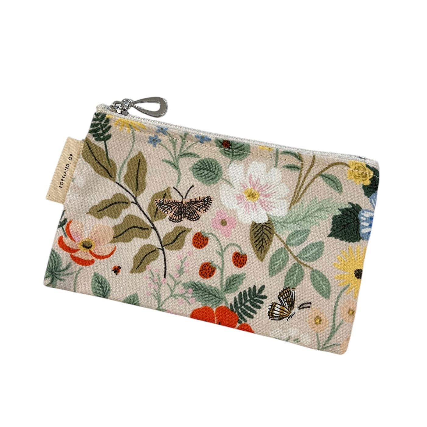 Floral Cotton Jewelry Pouches