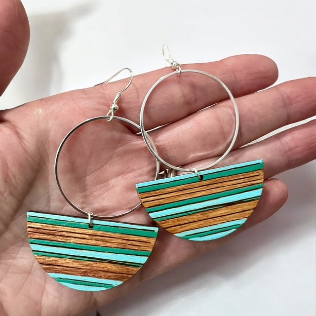 Ocean Vibes Boho Hoops