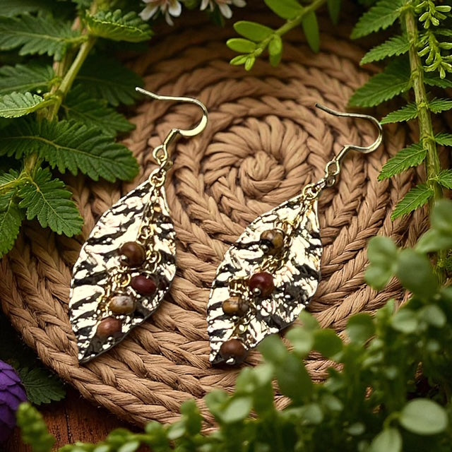 Golden Leaf Dangles
