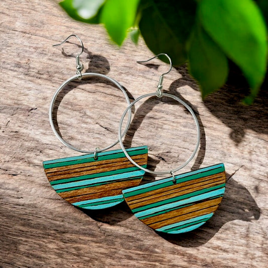 Ocean Vibes Boho Hoops