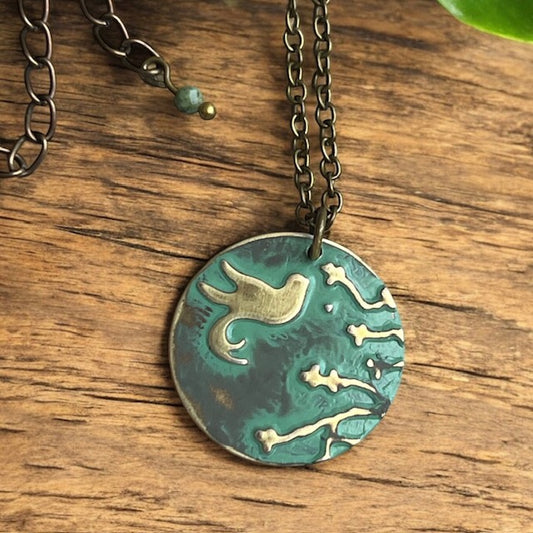 Cherry Blossom in the Sky Pendant Chain