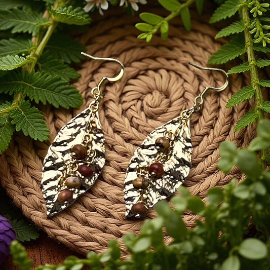 Golden Leaf Dangles