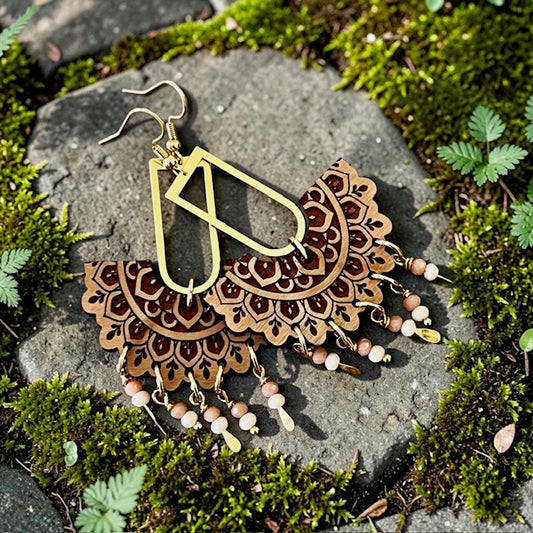 Big Bohemian Fringe Dangles