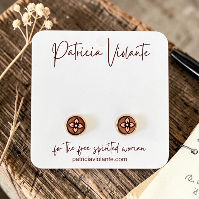 Floral Mini Stud Earrings