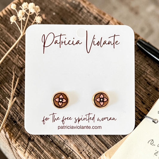Floral Mini Stud Earrings