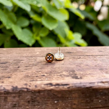 Floral Mini Stud Earrings