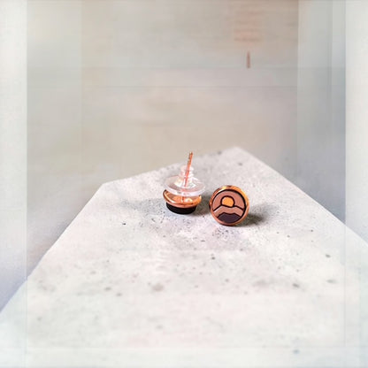 Sunrise, Sunset, Repeat 8mm Mini Stud Earrings