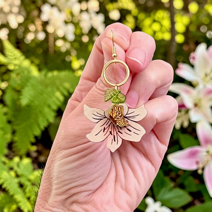 Butterfly & Lily Dangles